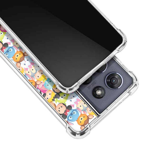 Disney Tsum Tsum Animated Characters Moto G Play 5G (2025) Clear Case
